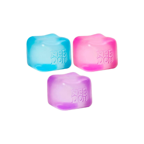 Schylling NeeDoh Nice Cube Sensory Toy with a Super Solid Squish