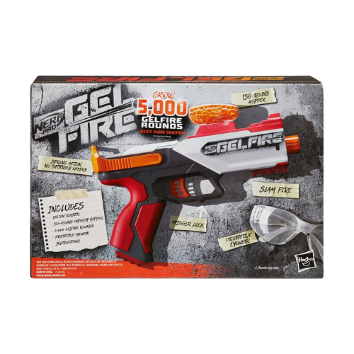Nerf Pro Gelfire Legion Spring Action Blaster, 5000 Rounds,