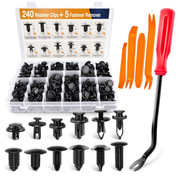 GOOACC - GRC-33 240PCS Bumper Retainer Clips Car