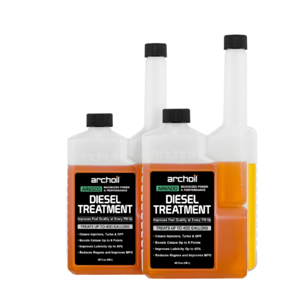 Archoil AR6500 Diesel Treatment (40 oz) Two Pack - Treats 800 Gallons - Additive for All Diesel Vehicles